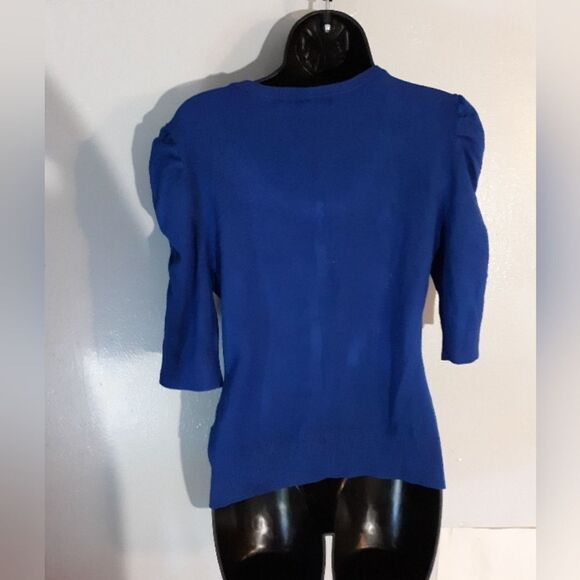 Cato royal blue button up cardigan - Picture 3 of 4